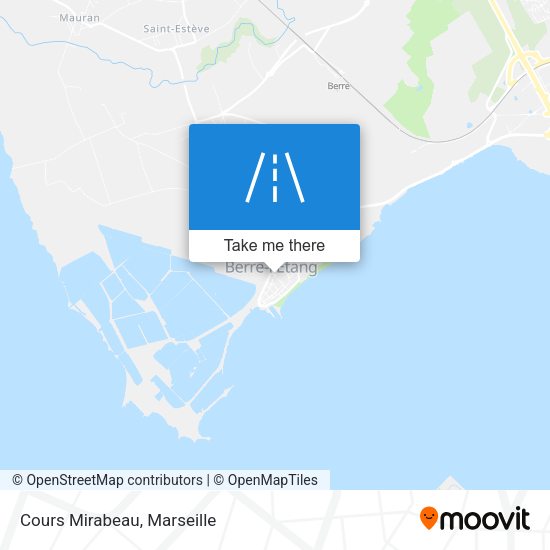Cours Mirabeau map