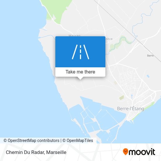 Chemin Du Radar map