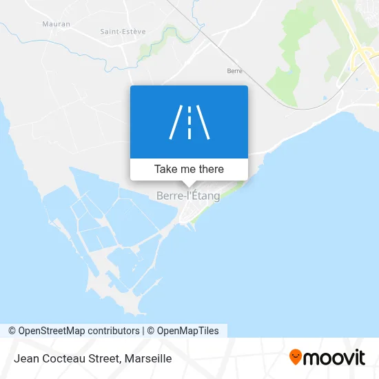 Rue Jean Cocteau map