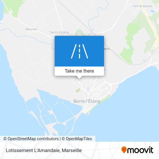 Lotissement L'Amandaie map