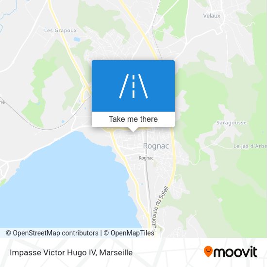Impasse Victor Hugo IV map