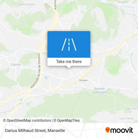 Rue Darius Milhaud map