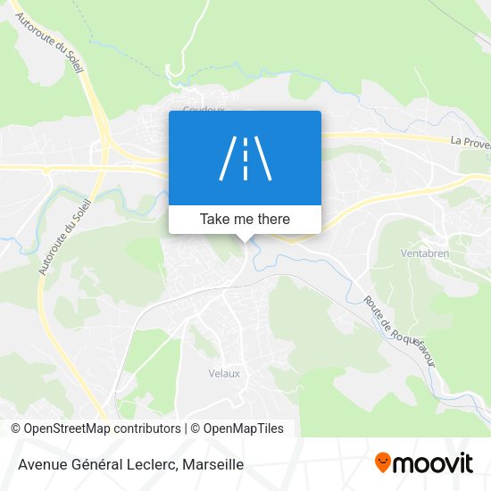 Avenue Général Leclerc map