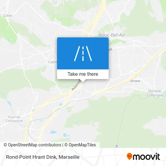 Rond-Point Hrant Dink map