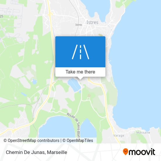 Chemin De Junas map