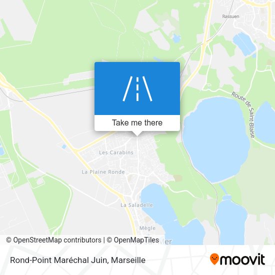Rond-Point Maréchal Juin map