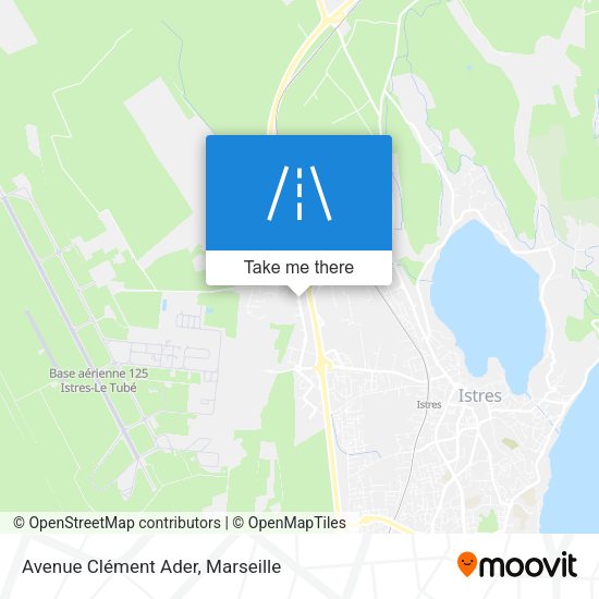 Avenue Clément Ader map