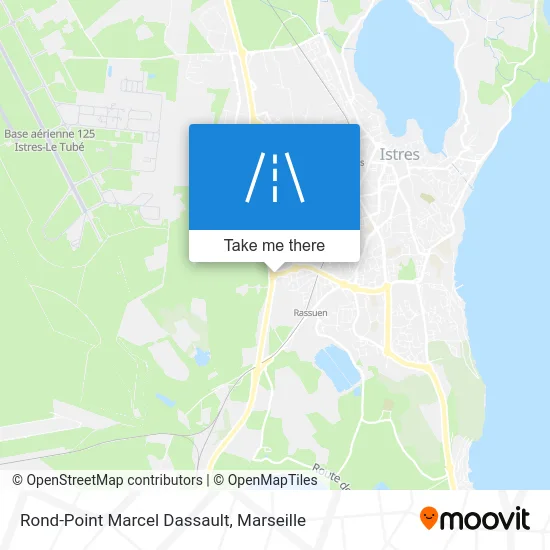 Rond-Point Marcel Dassault map