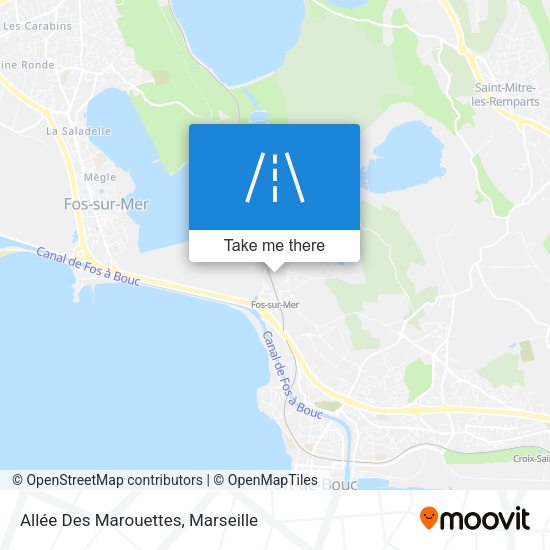 Allée Des Marouettes map