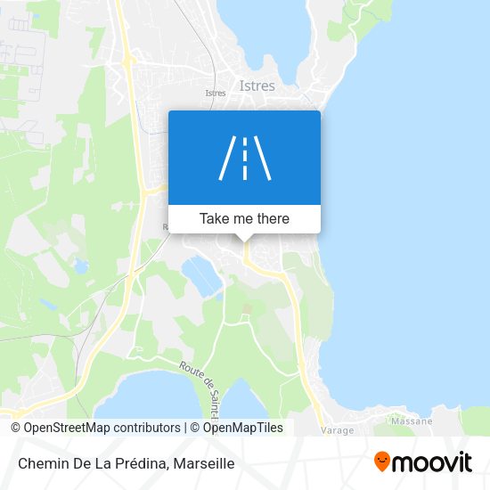 Chemin De La Prédina map