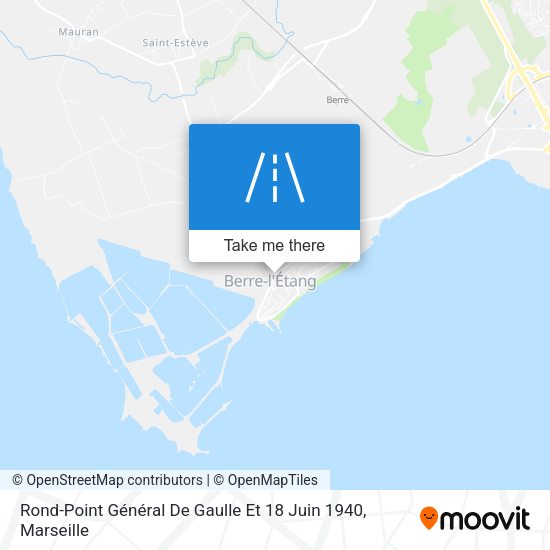 Rond-Point Général De Gaulle Et 18 Juin 1940 map