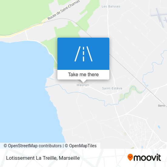 Lotissement La Treille map