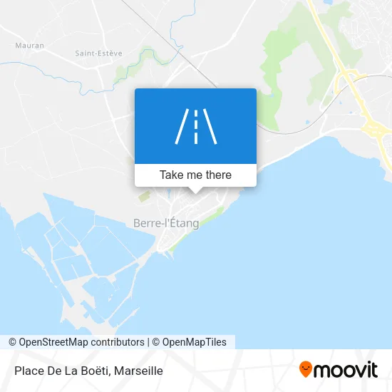 Place De La Boëti map