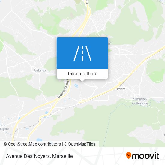 Avenue Des Noyers map