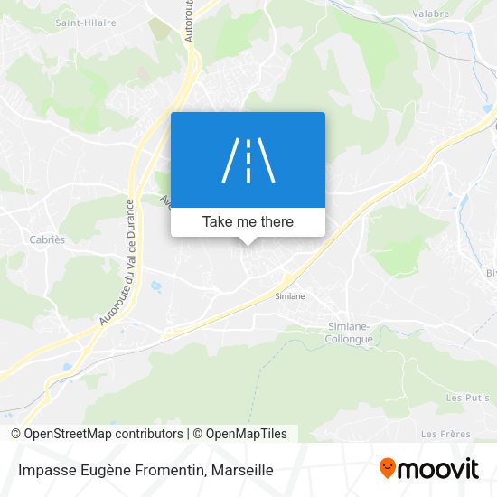 Impasse Eugène Fromentin map