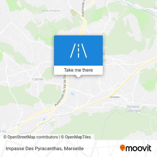 Impasse Des Pyracanthas map