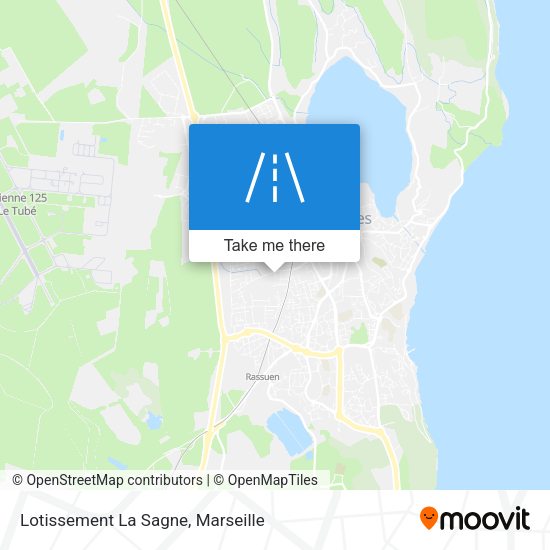 Lotissement La Sagne map