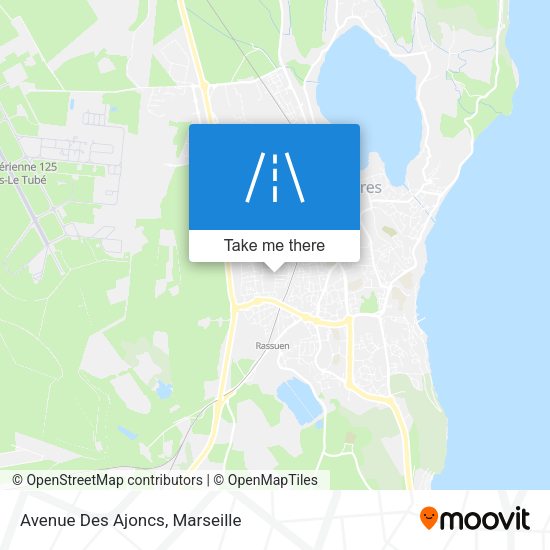 Avenue Des Ajoncs map