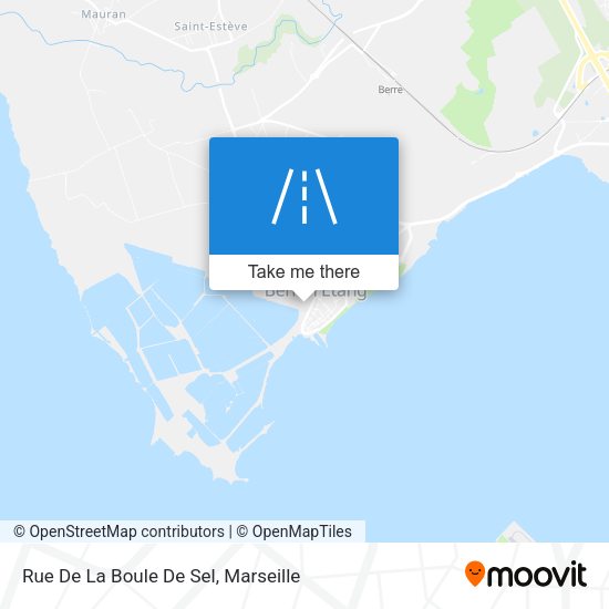 Rue De La Boule De Sel map