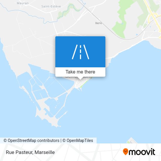 Rue Pasteur map