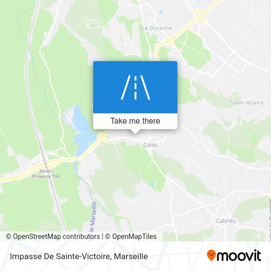 Impasse De Sainte-Victoire map