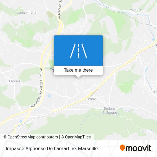 Impasse Alphonse De Lamartine map