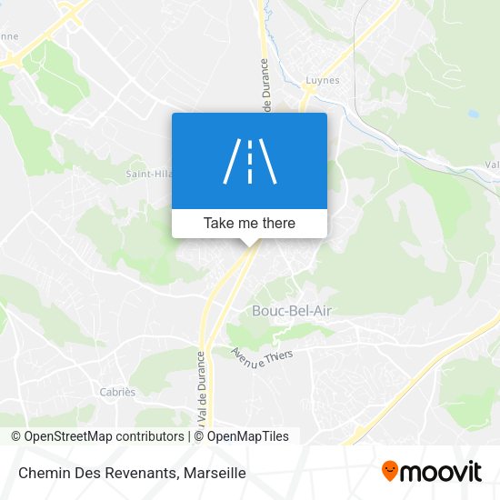 Chemin Des Revenants map