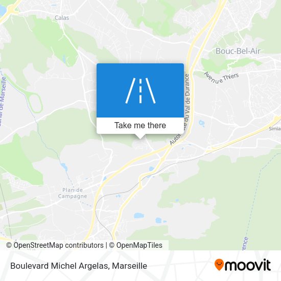 Boulevard Michel Argelas map