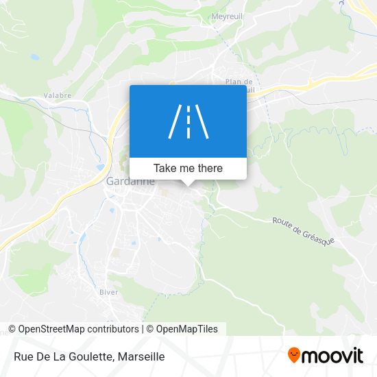 Rue De La Goulette map