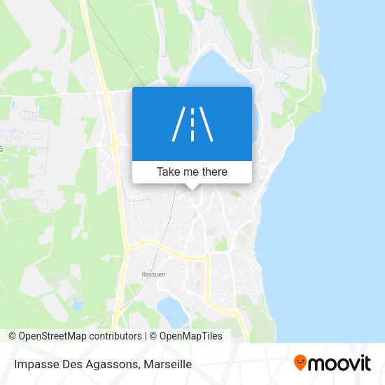 Impasse Des Agassons map