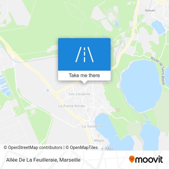 Allée De La Feuilleraie map