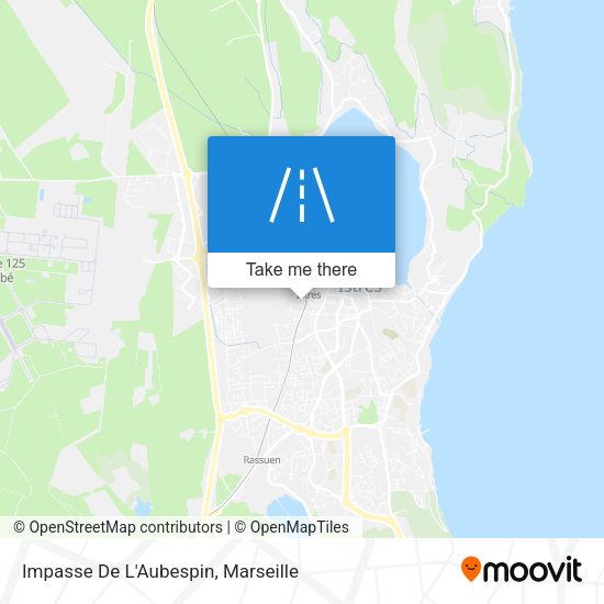 Impasse De L'Aubespin map