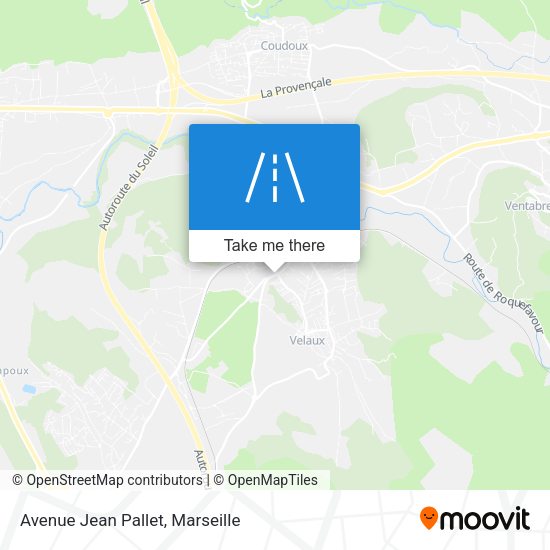 Avenue Jean Pallet map