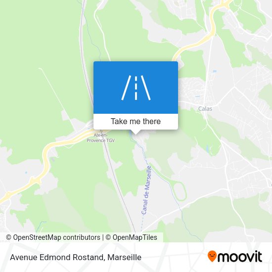 Avenue Edmond Rostand map