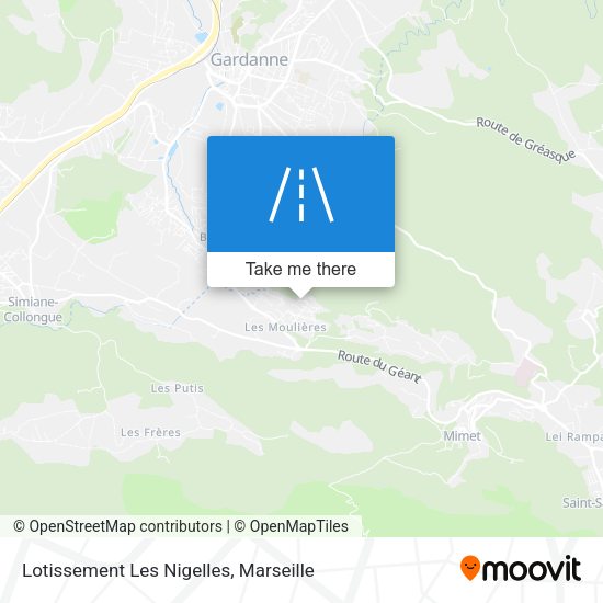 Lotissement Les Nigelles map