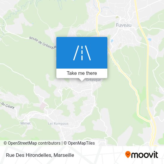 Rue Des Hirondelles map