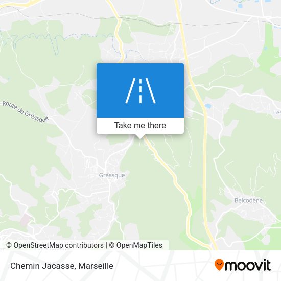 Chemin Jacasse map