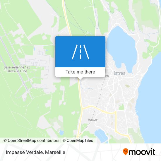 Impasse Verdale map