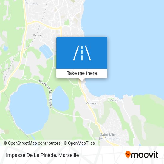 Impasse De La Pinède map