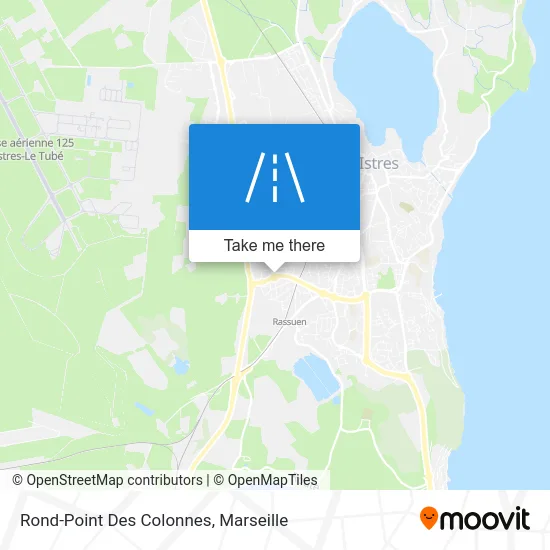 Rond-Point Des Colonnes map