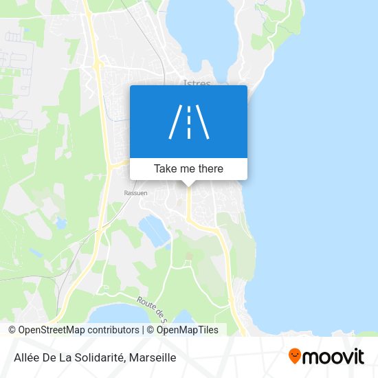 Allée De La Solidarité map