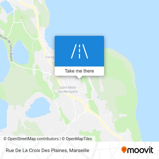 Rue De La Croix Des Plaines map
