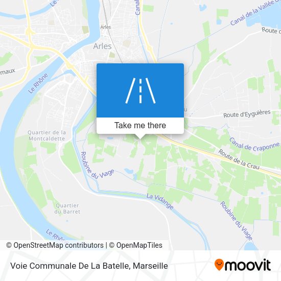 Voie Communale De La Batelle map