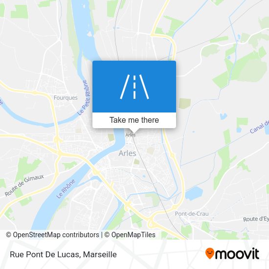 Rue Pont De Lucas map