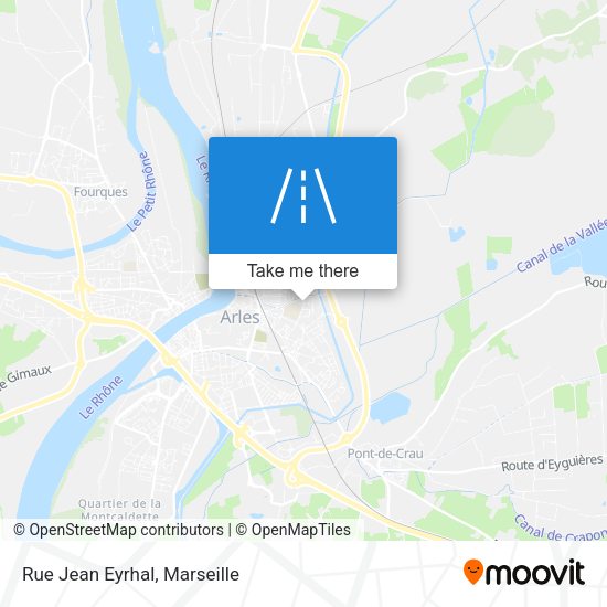 Rue Jean Eyrhal map