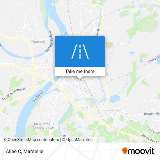 Allée C map