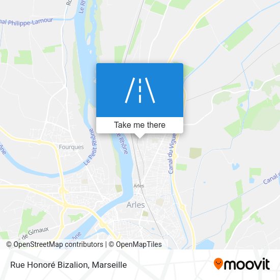 Rue Honoré Bizalion map