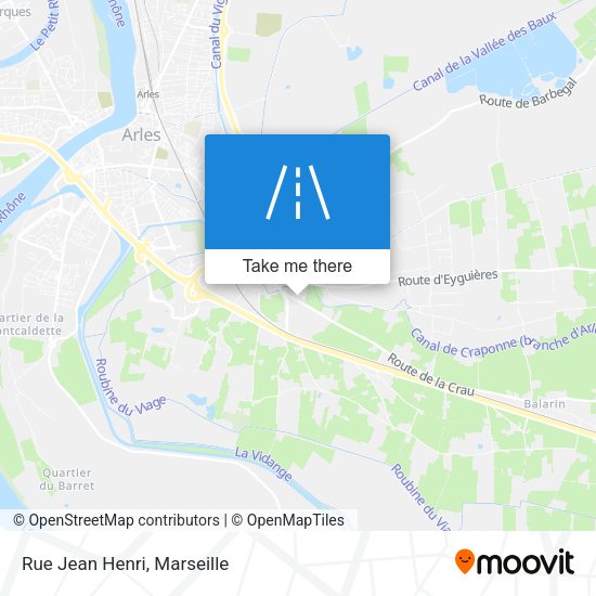 Rue Jean Henri map