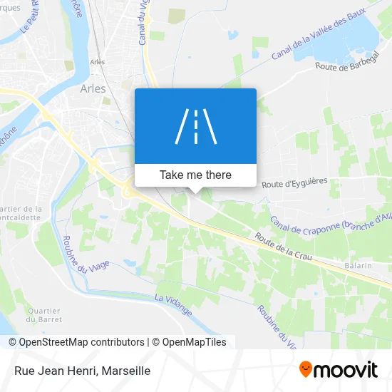 Rue Jean Henri map