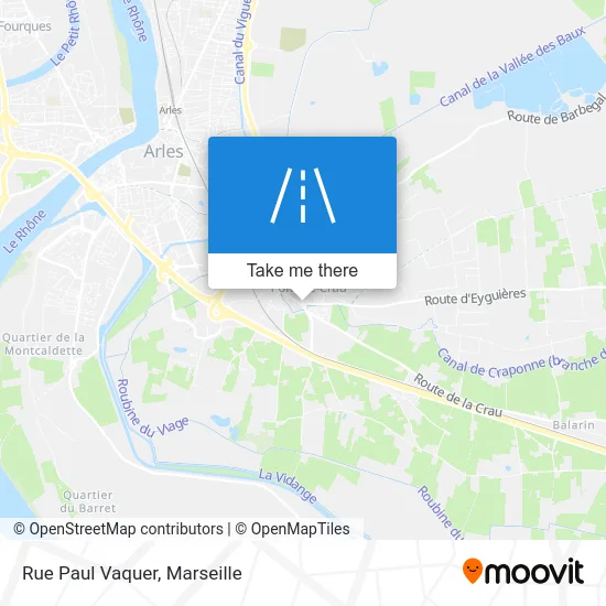 Rue Paul Vaquer map